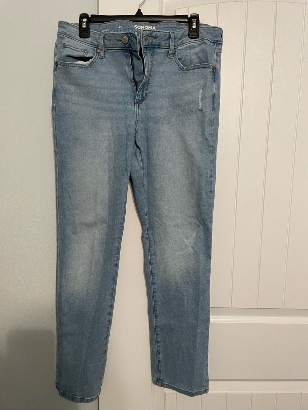 Sonoma Light Blue Straight Leg Jeans